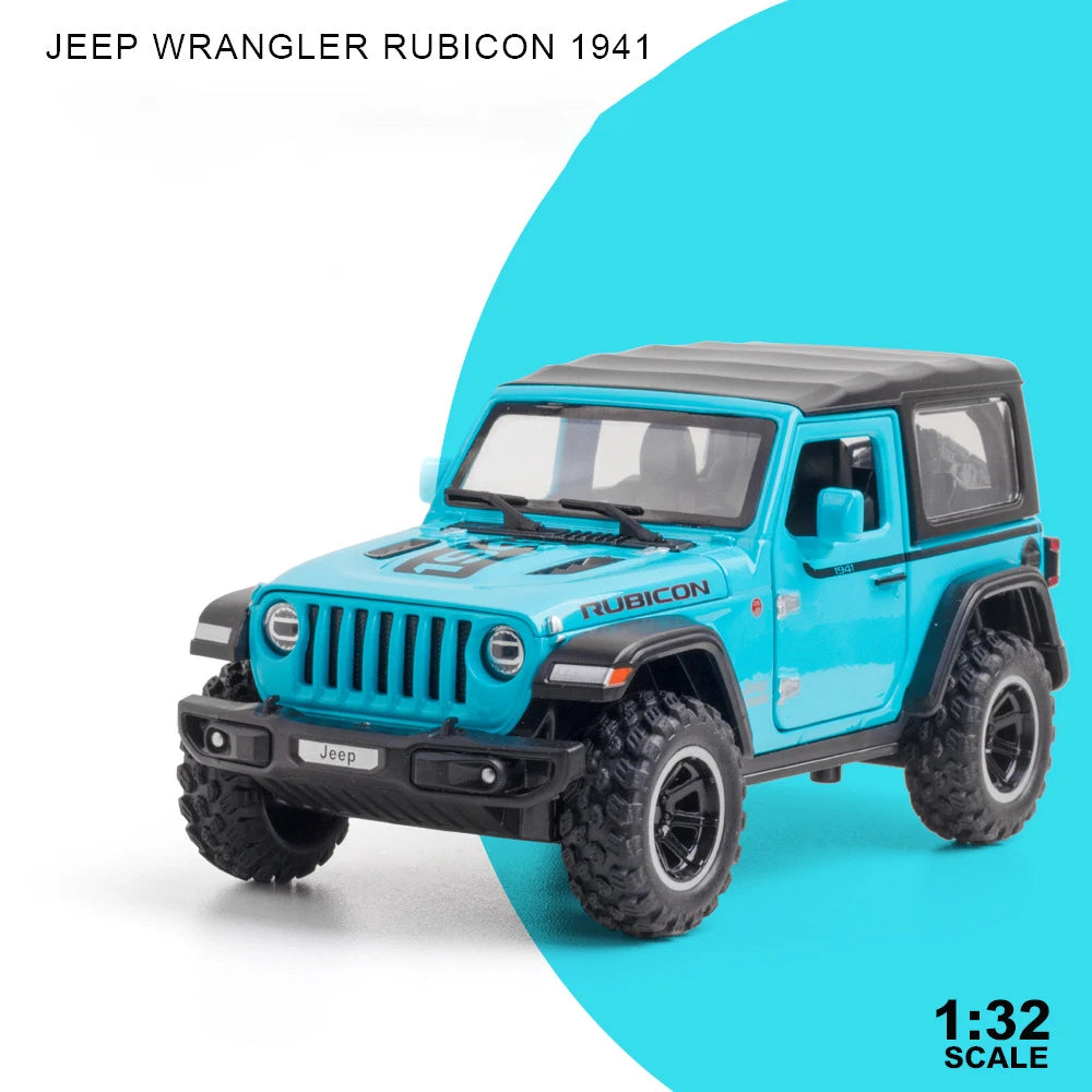 Off-Road Diecast Toy Car with Sound & Light