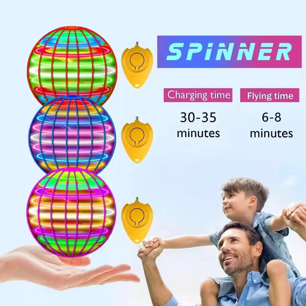 Flying Spinner LED Boomerang Toy