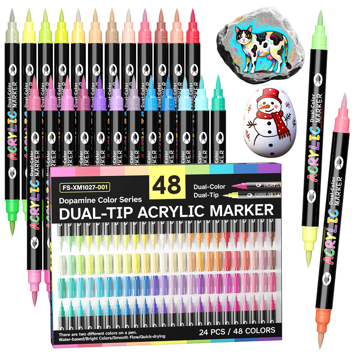 Artist's Dream Dual-Tip Acrylic Paint Markers