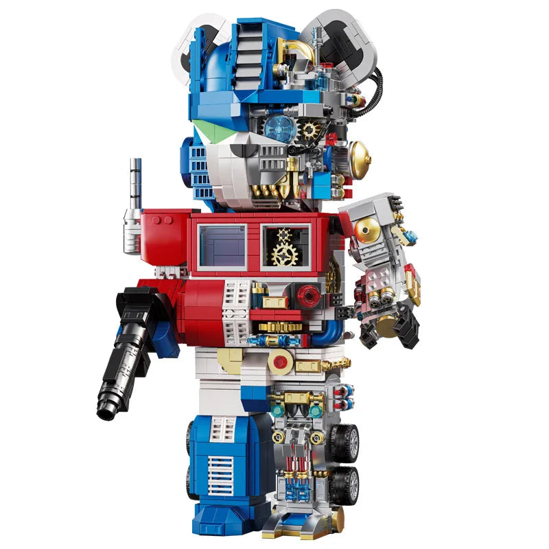 Mecha Bear Building Blocks Set