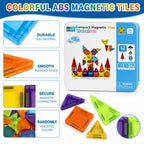 Mini Magnetic Tiles Travel Set in Tin Box