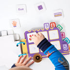 Bubble Magic Sticker Math Quiet Book