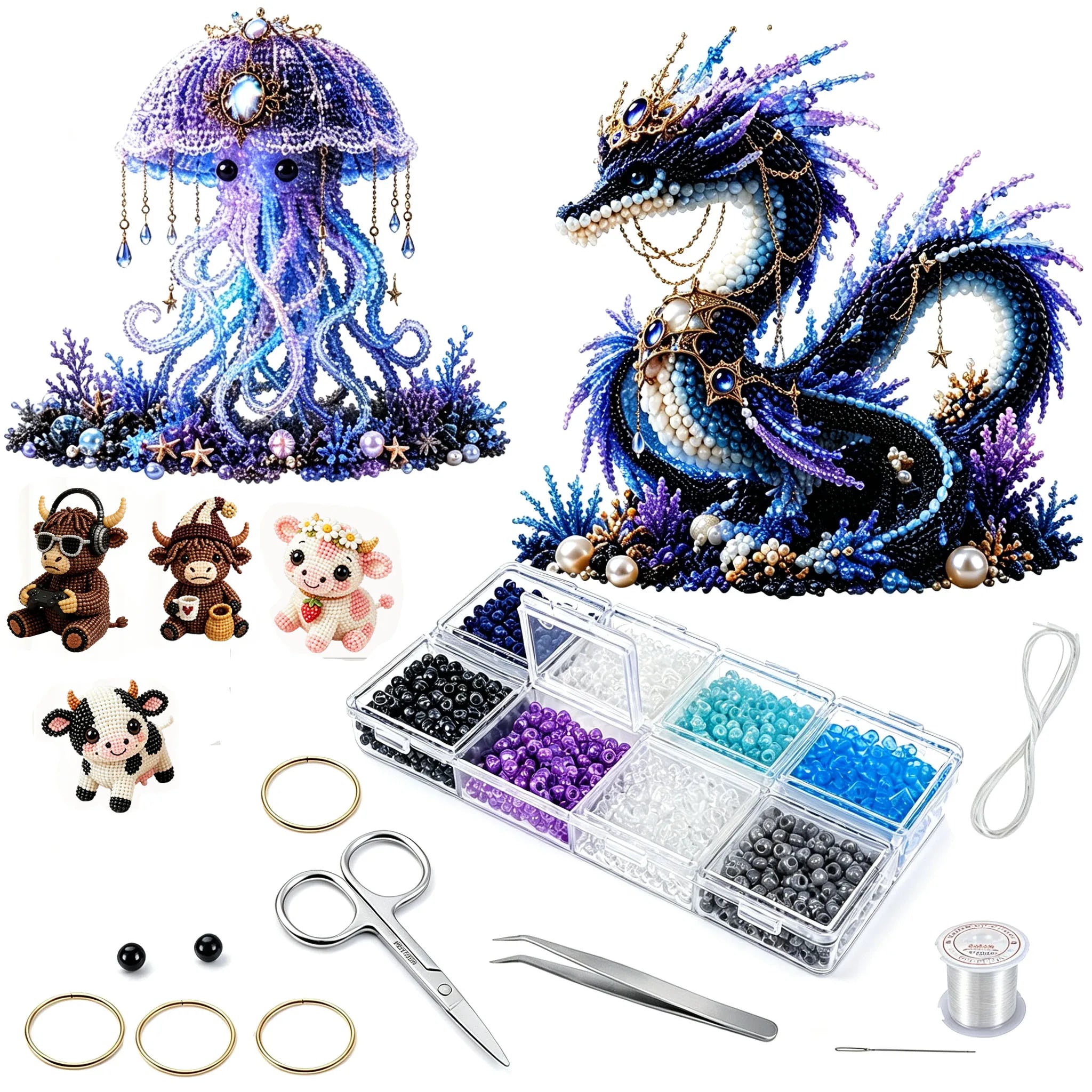 OceanMagic™ 3D Ocean Bead Craft Kit