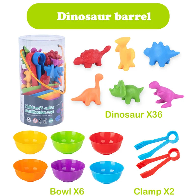 Animal Counting & Sorting Learning Toy – Early Education Classification Set