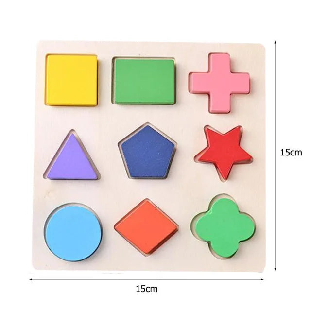 Baby Montessori Wooden Puzzle