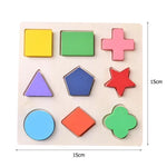 Montessori Wooden Puzzle Board for Toddlers