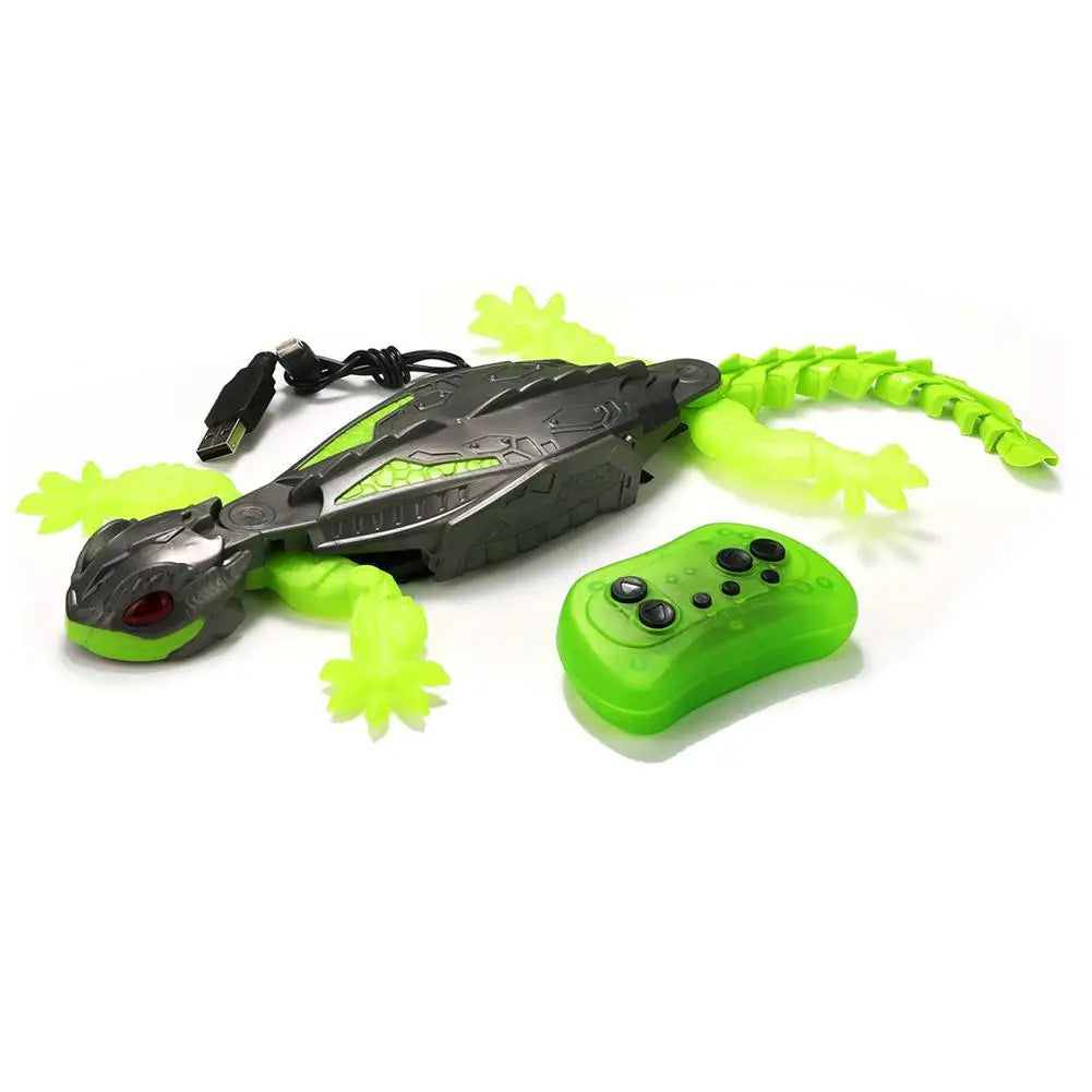 MagicClimb RC Wall-Climbing Gecko with LED Eyes
