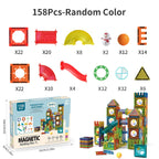 Clear Magnetic Tiles Marble Run Building Set