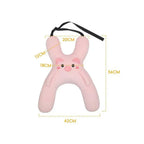 SnuggleSafari™ Kids Travel Pillow (Animal Plush Neck Support)