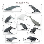 Realistic Ocean Animal Figurines Set