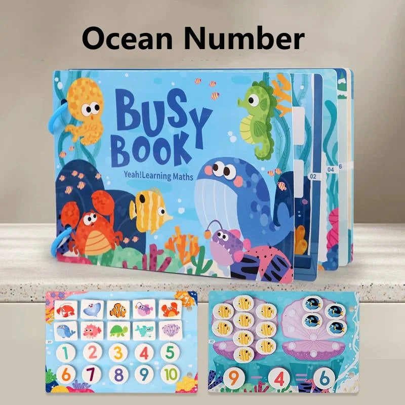 Montessori Quiet Book (Sticker Matching), photo 7