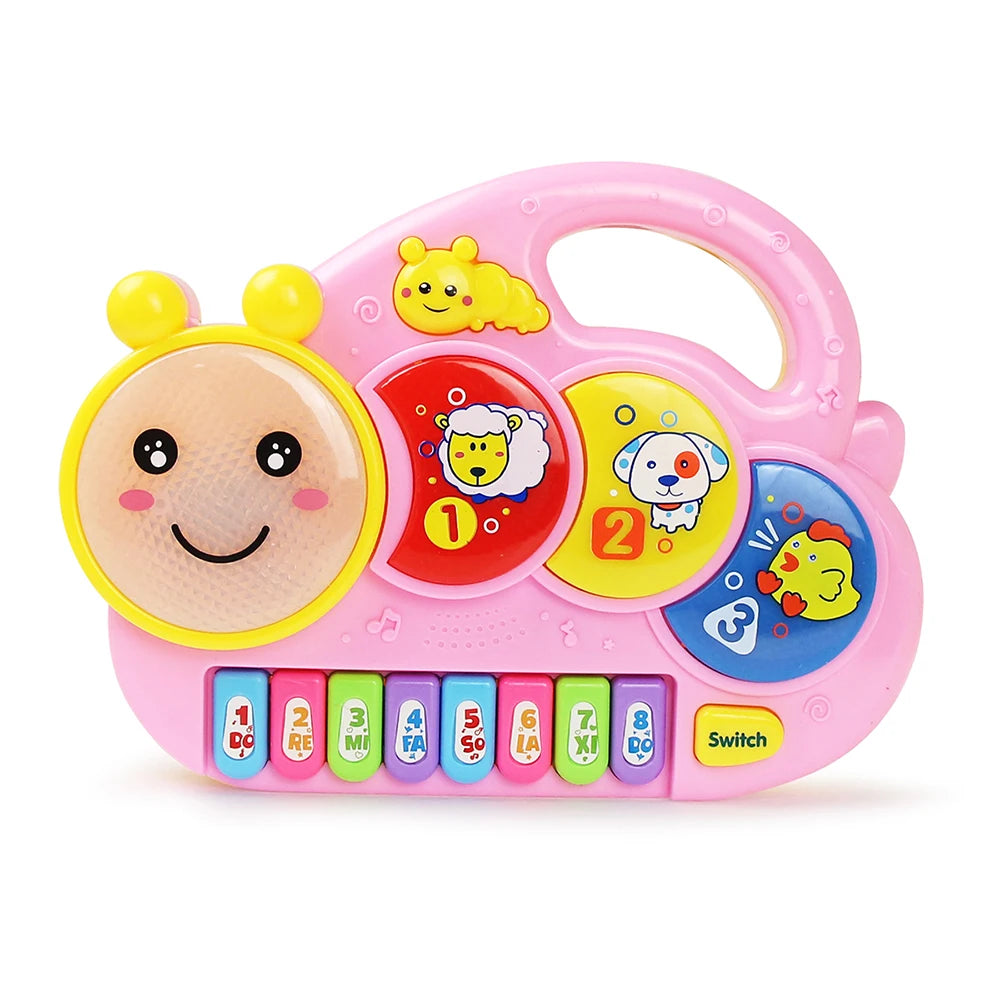 Kids Animal Piano Keyboard with Lights and Sounds