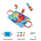 Montessori Cloth Fishing Game with Sea Animals