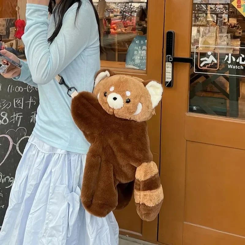 Adorable Panda Plush Backpack
