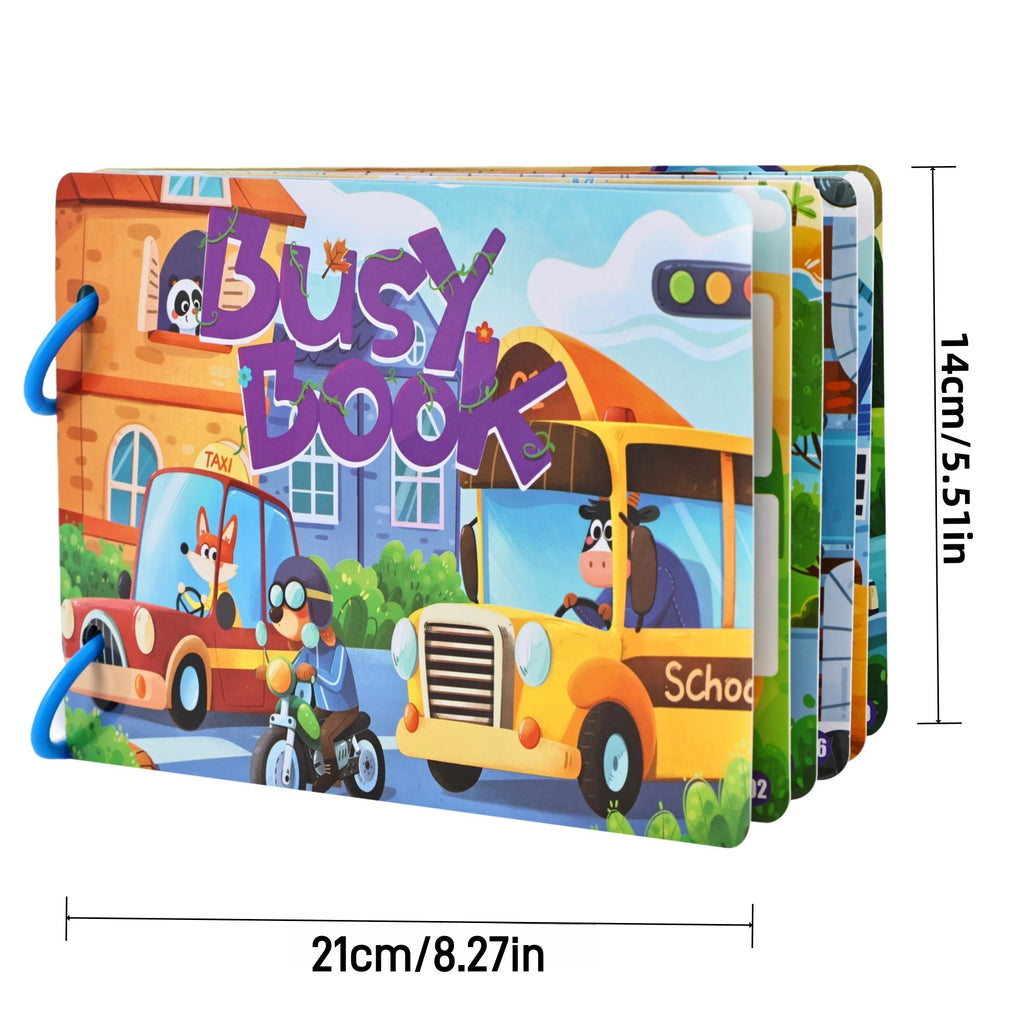 Reusable Vehicle Sticker Quiet Book