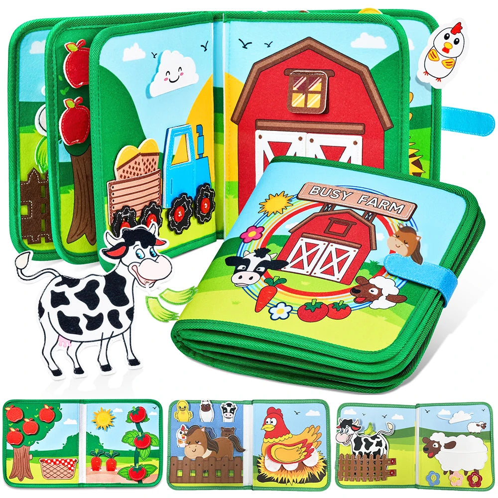 Baby's First Felt Activity Book