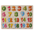 Montessori Wooden Puzzle Board for Toddlers