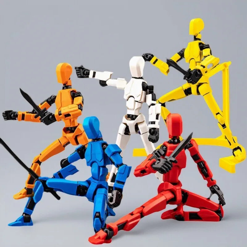 Multi-Jointed Poseable Robot Figure