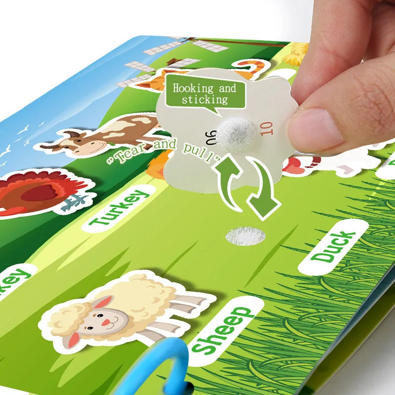 Montessori Busy Book Quiet Activity Binder