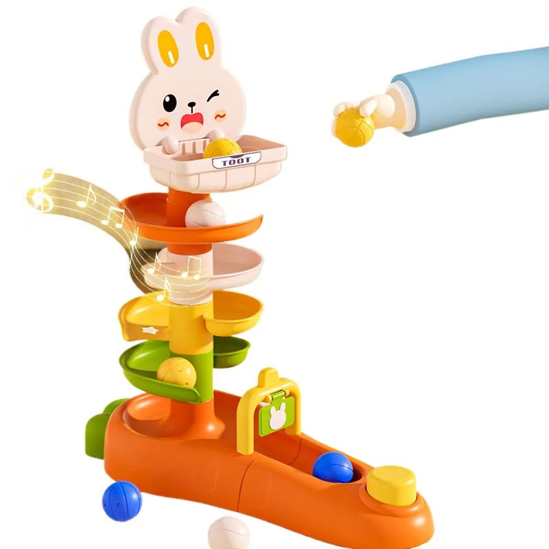 Ball Drop and Roll Tower for Toddlers