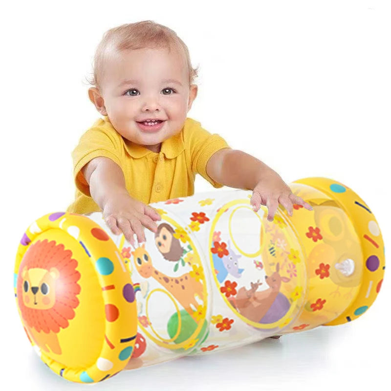 Baby Tummy Time Crawling Roller and Sensory Toys