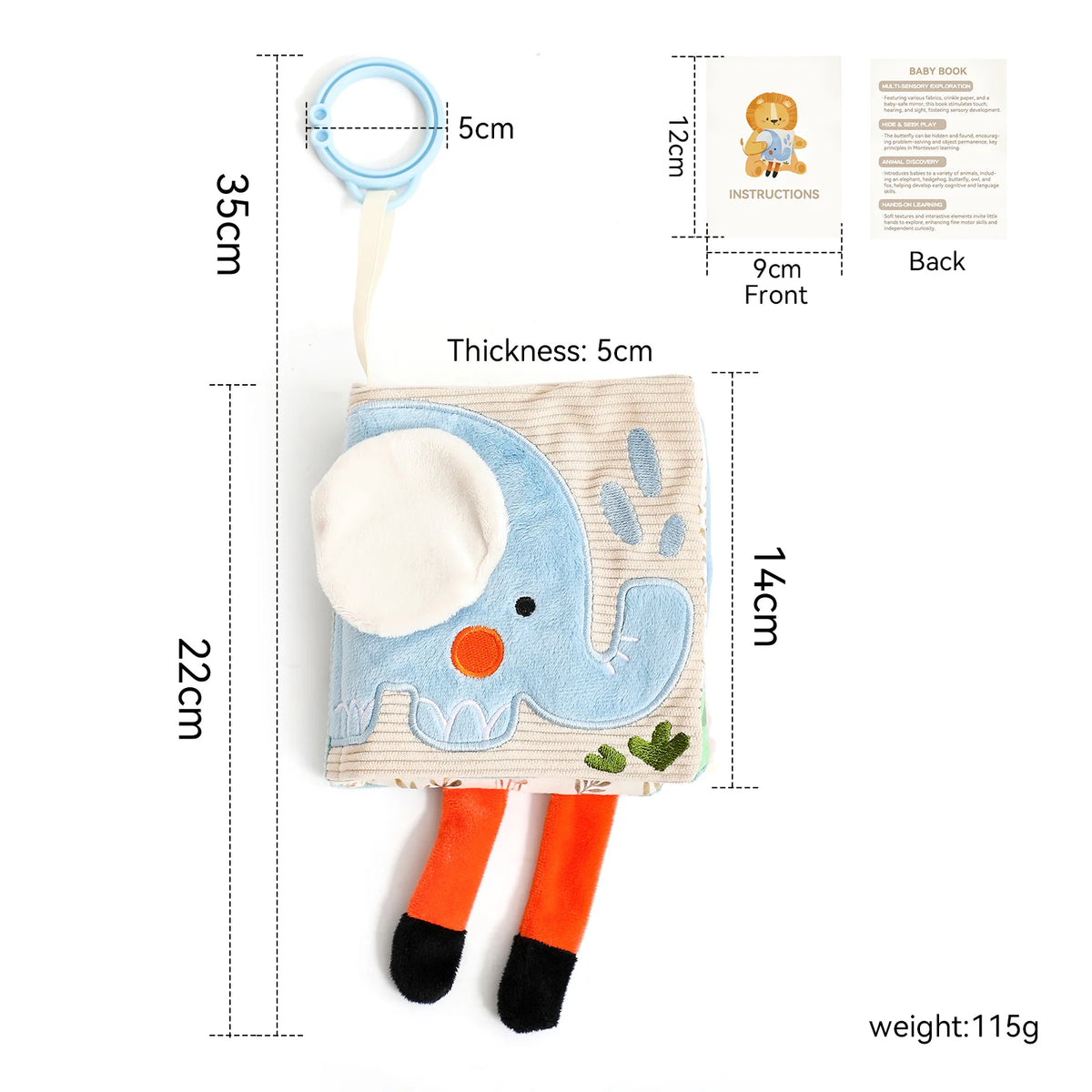 Montessori Baby Sensory Busy Toy Collection