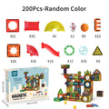 Clear Magnetic Tiles Marble Run Building Set