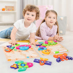 Wooden 3D Shape Puzzle with Drawing Board, photo 5