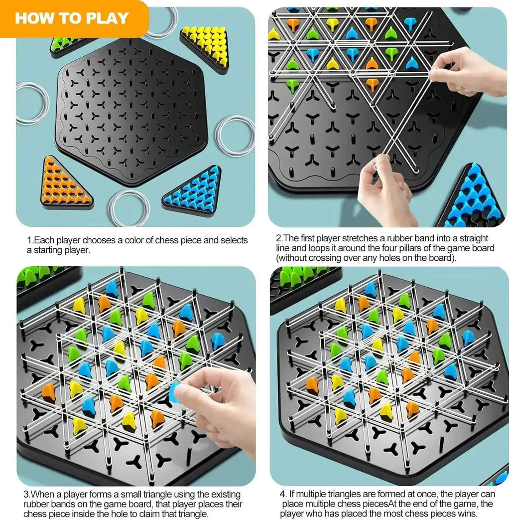 Triangle Chess Duel Strategy Game