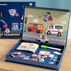 MagnaMind Magnetic Puzzle Book