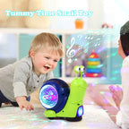 Crawling Crab and Snail Baby Toy with Music and Lights