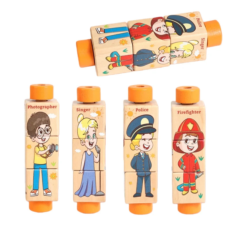 Wooden Rotating Jigsaw Puzzle, photo 7