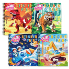 DIY Sticker-by-Number Activity Book