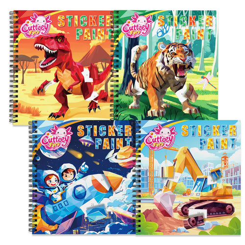 DIY Sticker-by-Number Activity Book