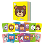 Interactive ABC Flash Cards – Learn Letters with Fun Animal Masks!