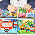 Reusable Vehicle Sticker Quiet Book