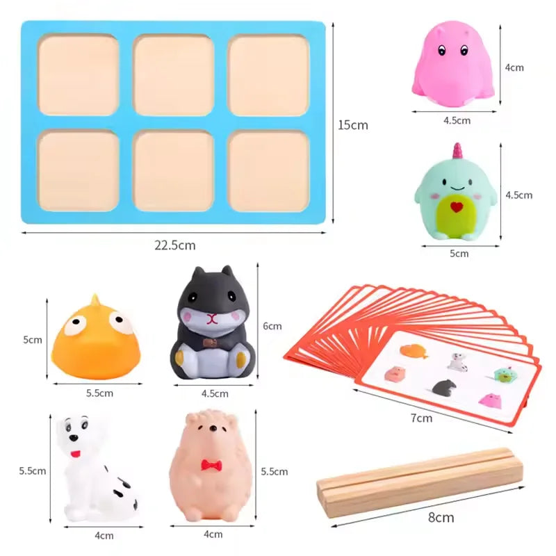 Animal Space Logic Matching Game
