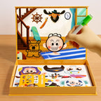 MagnaMind Magnetic Puzzle Book