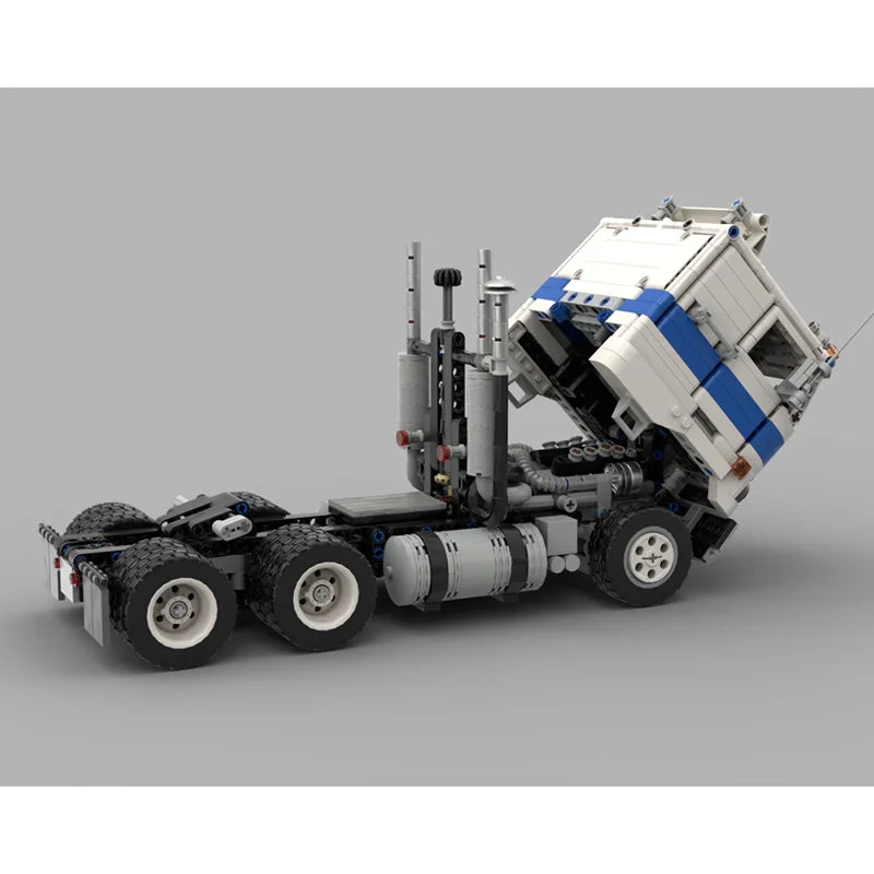 MOC Cruise-Liner Truck & Trailer Set