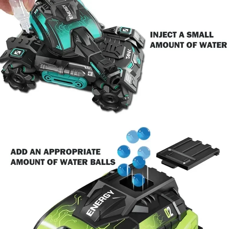RC Spray Stunt Car – 2.4G Four-Wheel Remote Control Car with Water Spray Effect