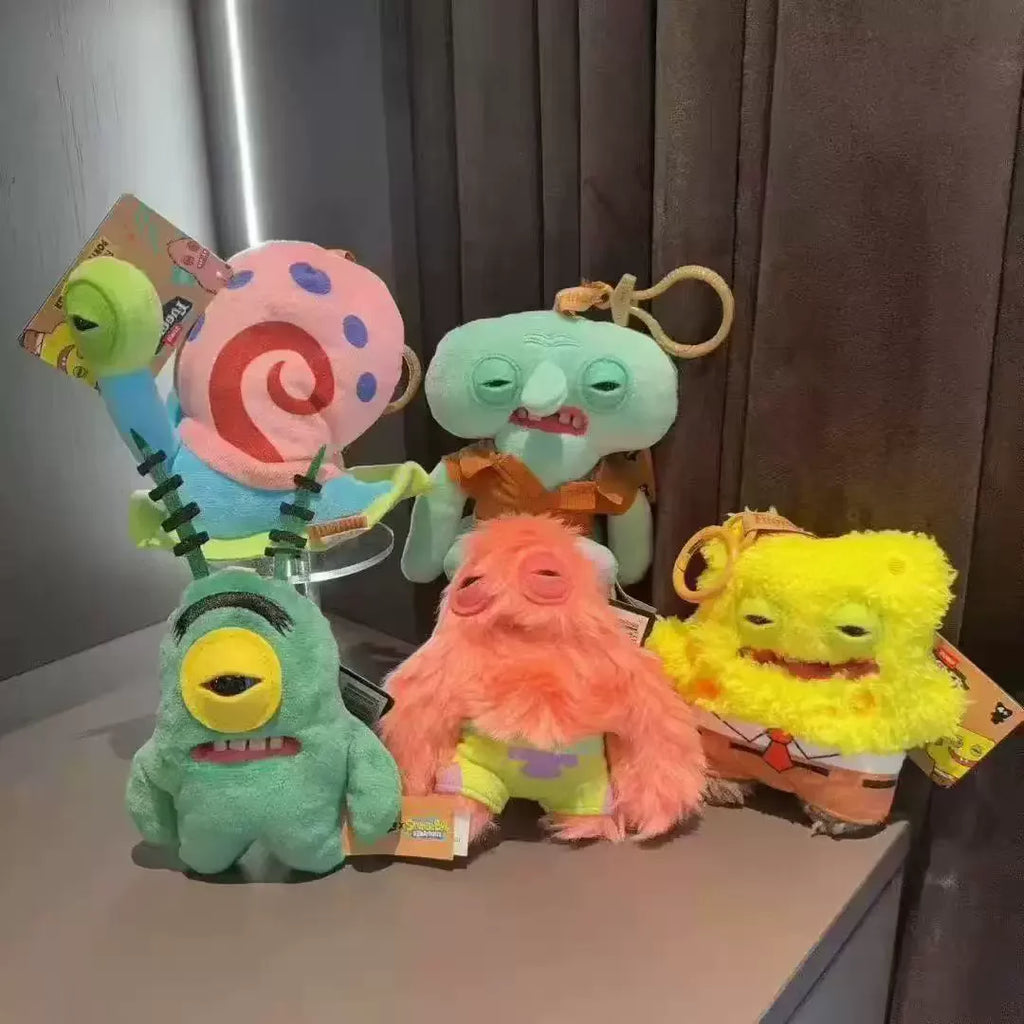 Funny Monster Plush Keychain