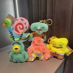 Funny Monster Plush Keychain
