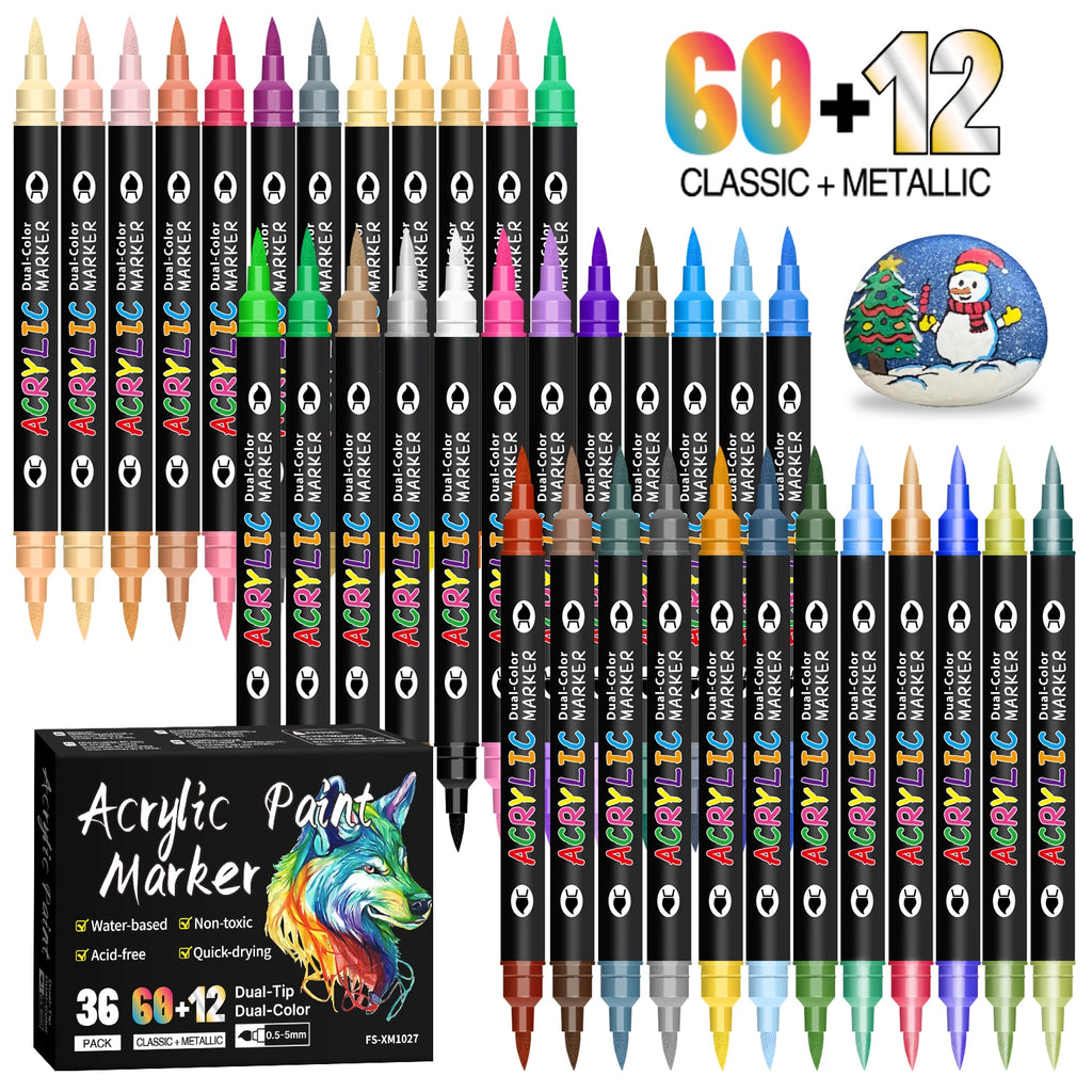 Artist’s Dream Pens – Fine & Broad Tips for Versatile Creations!