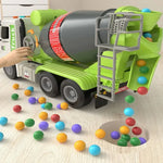 Inertia Concrete Mixer Truck Toy with Sound & Lights