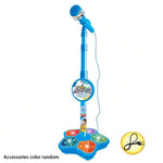 Kids Karaoke Microphone Stand with LED Lights
