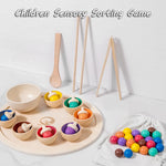 Montessori Wooden Sorting Game