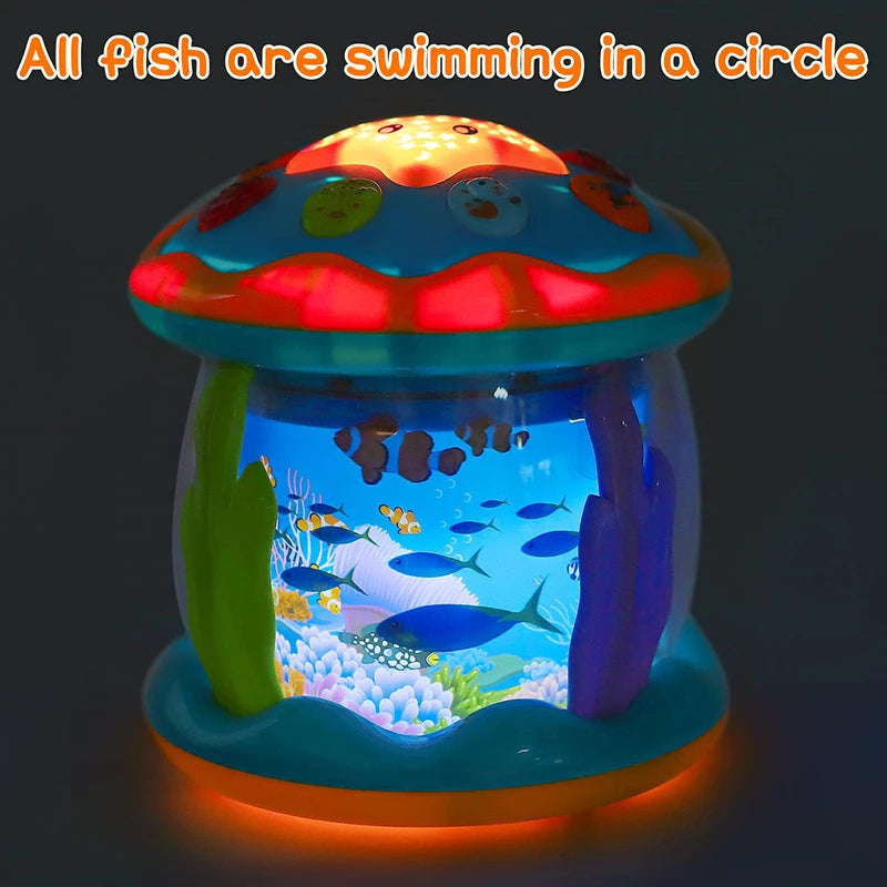 Ocean Light Musical Projector Sensory Toy