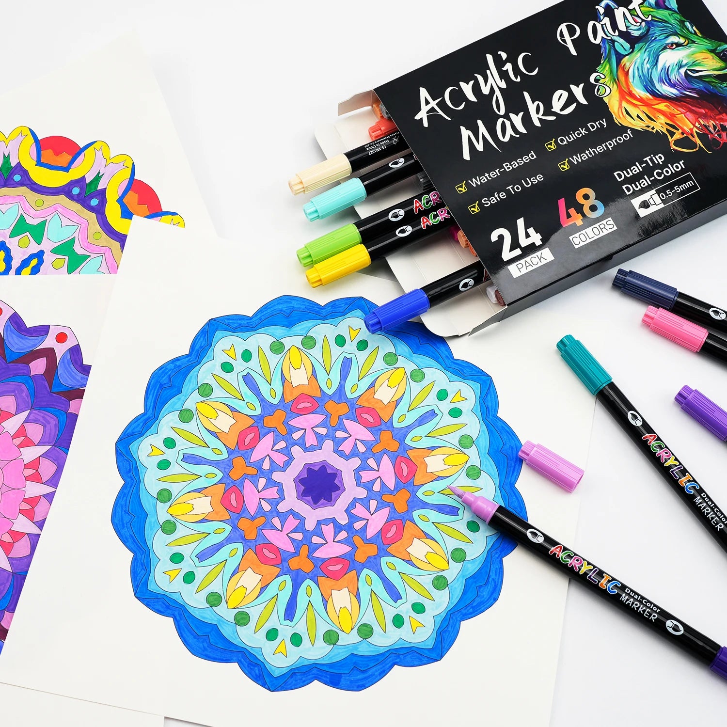 Artist’s Dream Pens – Fine & Broad Tips for Versatile Creations!