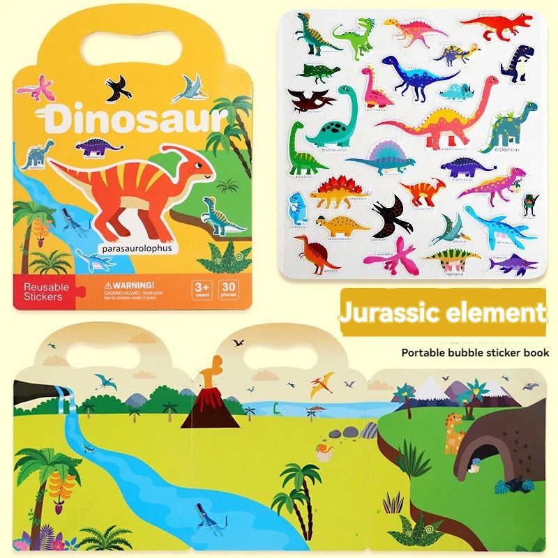 Reusable Sticker Activity Book
