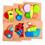 Chunky Wooden Jigsaw Puzzle (6 Designs)